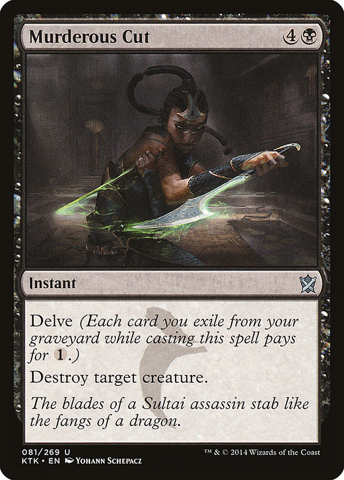 Murderous Cut [Khans of Tarkir] | Boutique FDB TCG