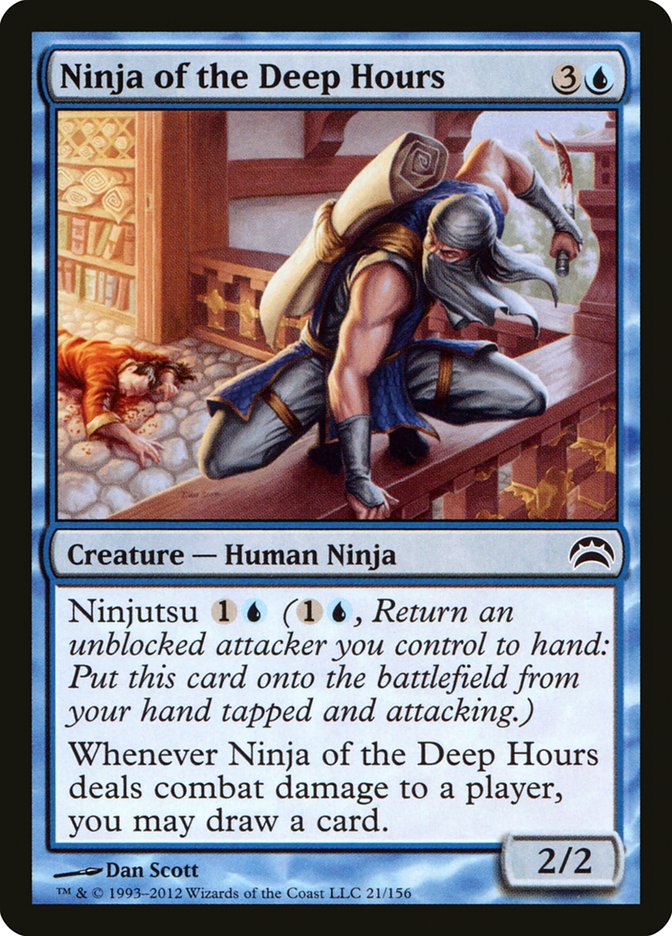Ninja of the Deep Hours [Planechase 2012] | Boutique FDB TCG
