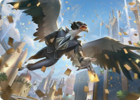 Skyboon Evangelist Art Card [Streets of New Capenna Art Series] | Boutique FDB TCG