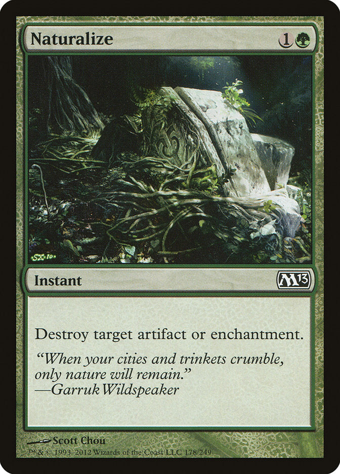 Naturalize [Magic 2013] | Boutique FDB TCG