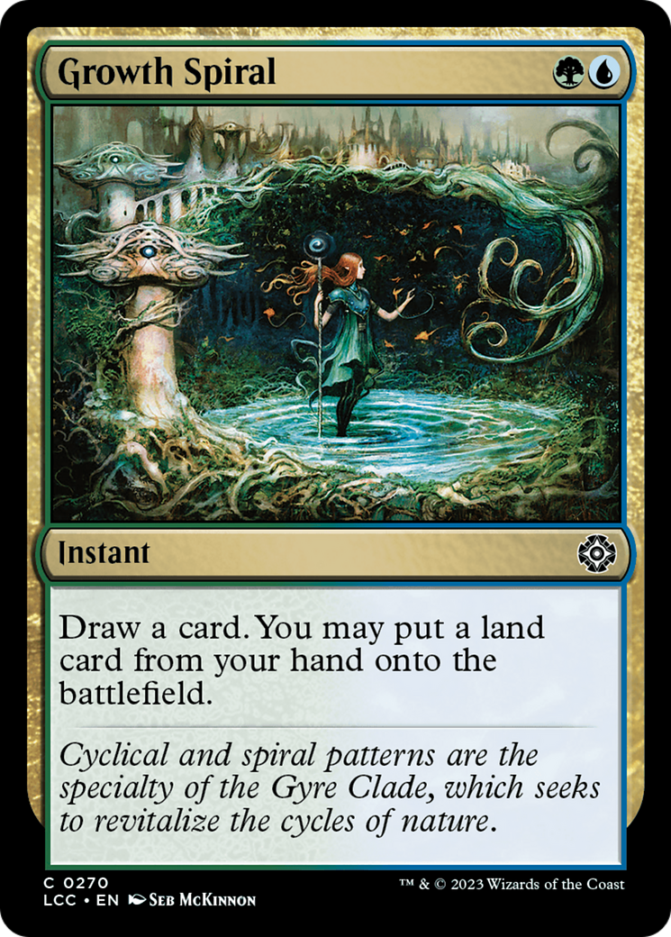 Growth Spiral [The Lost Caverns of Ixalan Commander] | Boutique FDB TCG