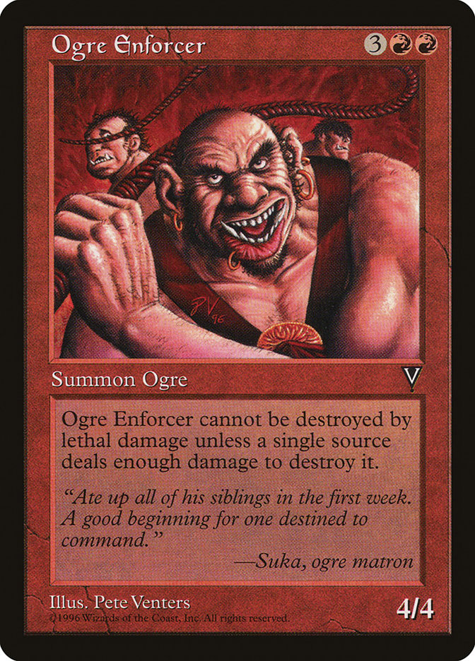 Ogre Enforcer [Visions] | Boutique FDB TCG