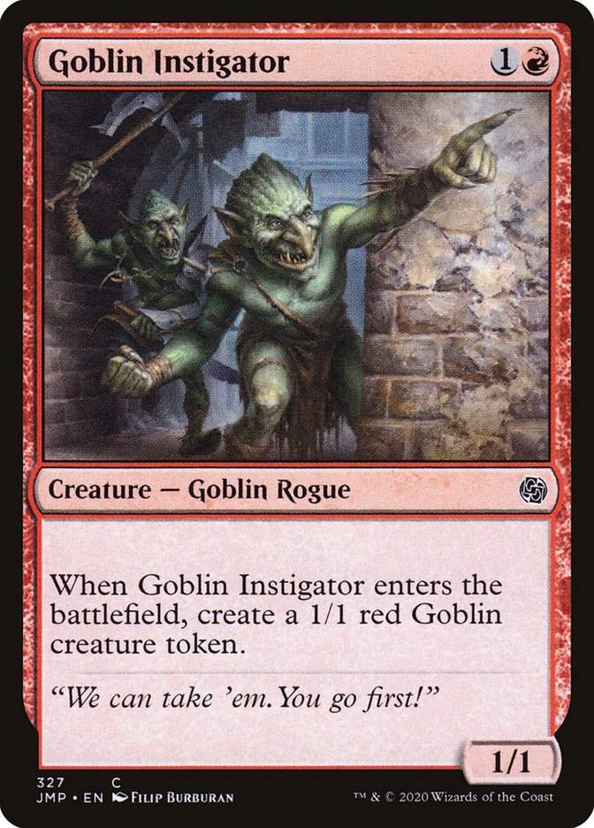 Goblin Instigator [Jumpstart] | Boutique FDB TCG