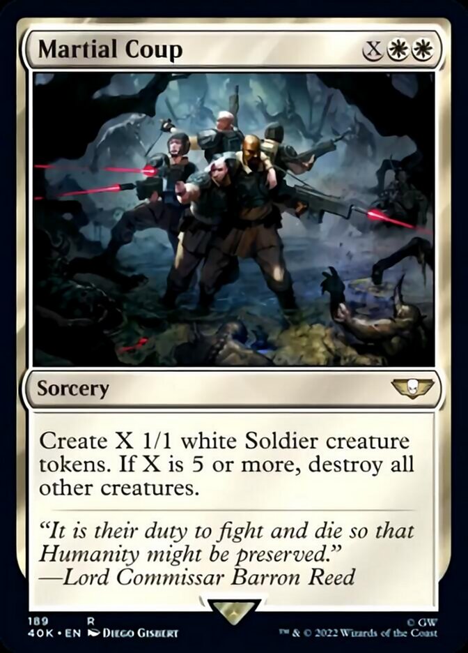 Martial Coup [Warhammer 40,000] | Boutique FDB TCG