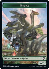 Snake // Hydra Double-Sided Token [Dominaria United Commander Tokens] | Boutique FDB TCG