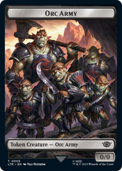 Food (09) // Orc Army (05) Double-Sided Token [The Lord of the Rings: Tales of Middle-Earth Tokens] | Boutique FDB TCG