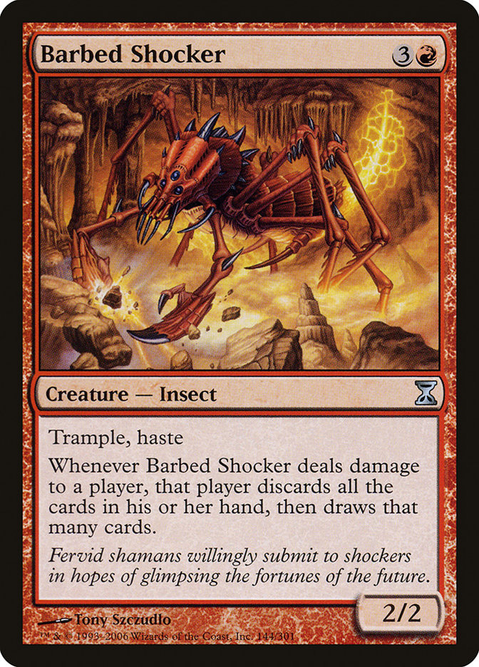 Barbed Shocker [Time Spiral] | Boutique FDB TCG