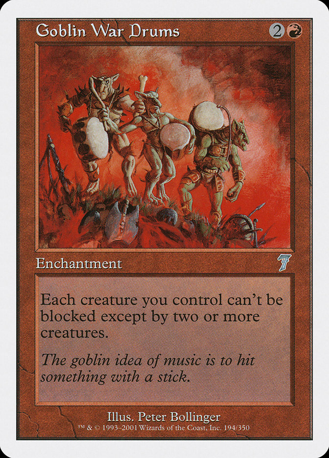 Goblin War Drums [Seventh Edition] | Boutique FDB TCG