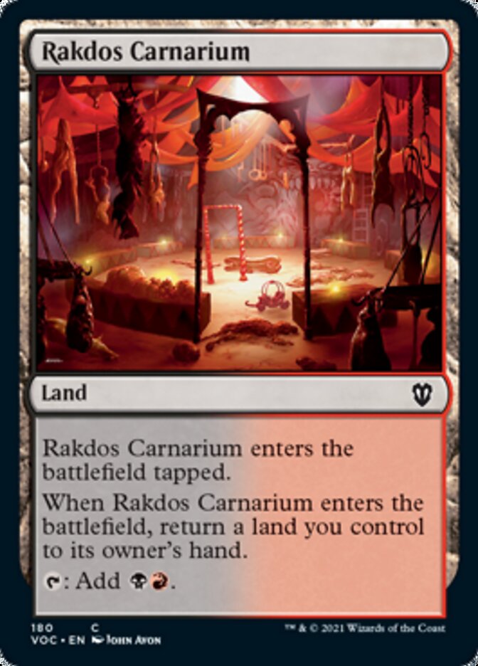 Rakdos Carnarium [Innistrad: Crimson Vow Commander] | Boutique FDB TCG