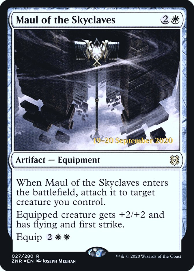 Maul of the Skyclaves [Zendikar Rising Prerelease Promos] | Boutique FDB TCG