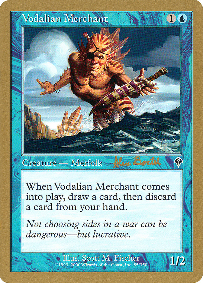 Vodalian Merchant (Alex Borteh) [World Championship Decks 2001] | Boutique FDB TCG