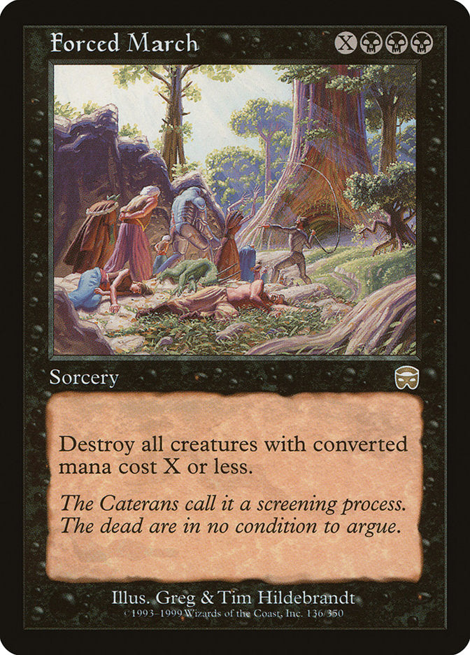 Forced March [Mercadian Masques] | Boutique FDB TCG