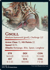 Gnoll Art Card [Dungeons & Dragons: Adventures in the Forgotten Realms Art Series] | Boutique FDB TCG