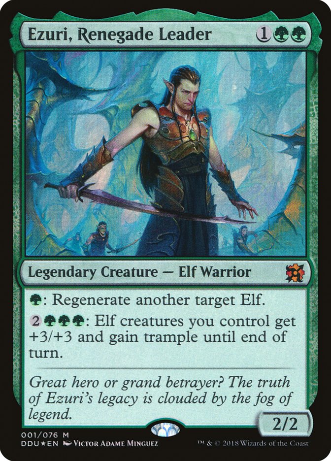 Ezuri, Renegade Leader [Duel Decks: Elves vs. Inventors] | Boutique FDB TCG