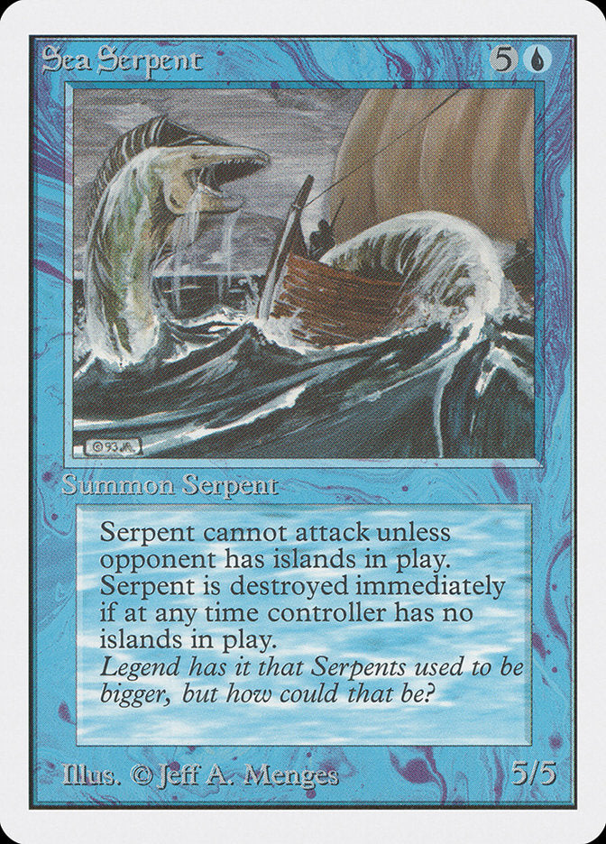 Sea Serpent [Unlimited Edition] | Boutique FDB TCG