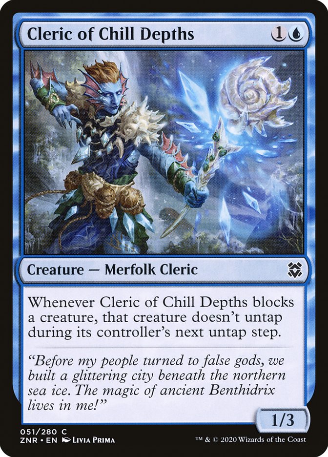 Cleric of Chill Depths [Zendikar Rising] | Boutique FDB TCG