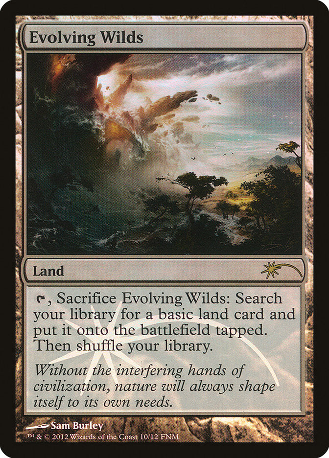 Evolving Wilds [Friday Night Magic 2012] | Boutique FDB TCG