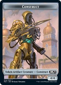 Construct // Soldier Double-Sided Token [Core Set 2021 Tokens] | Boutique FDB TCG