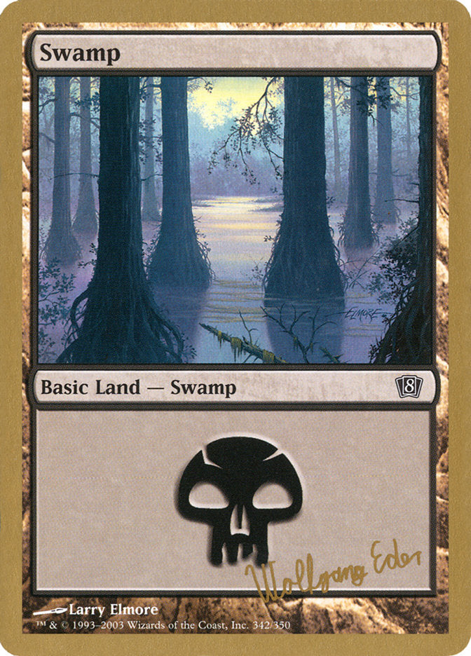 Swamp (344) (we342) [World Championship Decks 2003] | Boutique FDB TCG