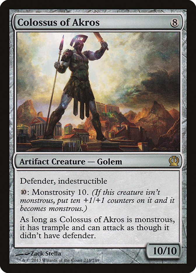 Colossus of Akros [Theros] | Boutique FDB TCG