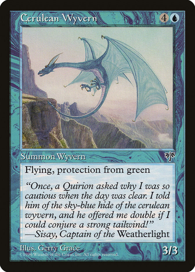 Cerulean Wyvern [Mirage] | Boutique FDB TCG