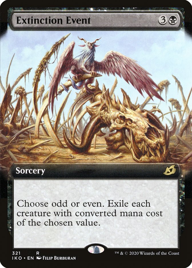 Extinction Event (Extended Art) [Ikoria: Lair of Behemoths] | Boutique FDB TCG