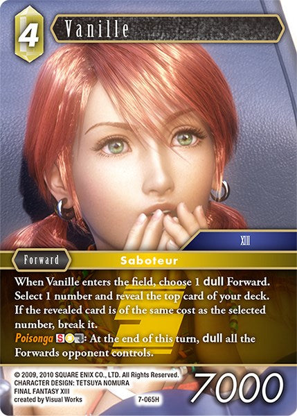 Vanille [Opus VII] | Boutique FDB TCG