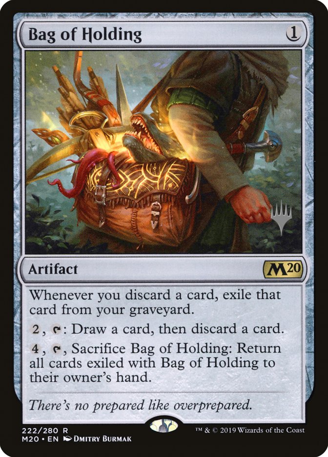Bag of Holding (Promo Pack) [Core Set 2020 Promos] | Boutique FDB TCG