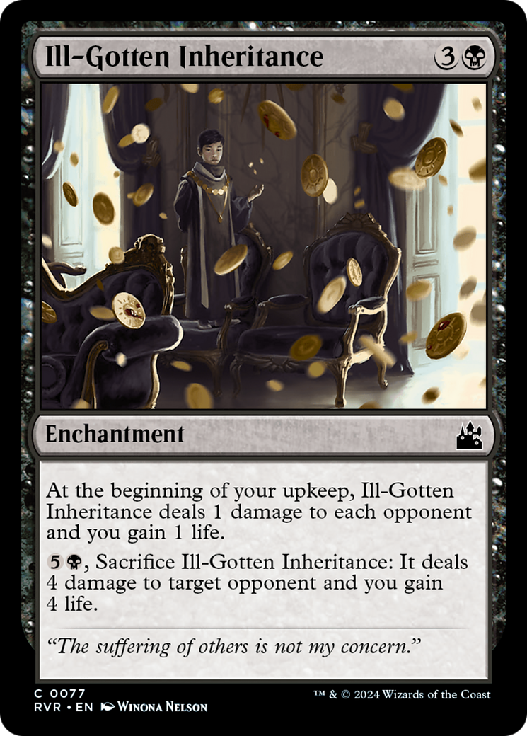 Ill-Gotten Inheritance [Ravnica Remastered] | Boutique FDB TCG