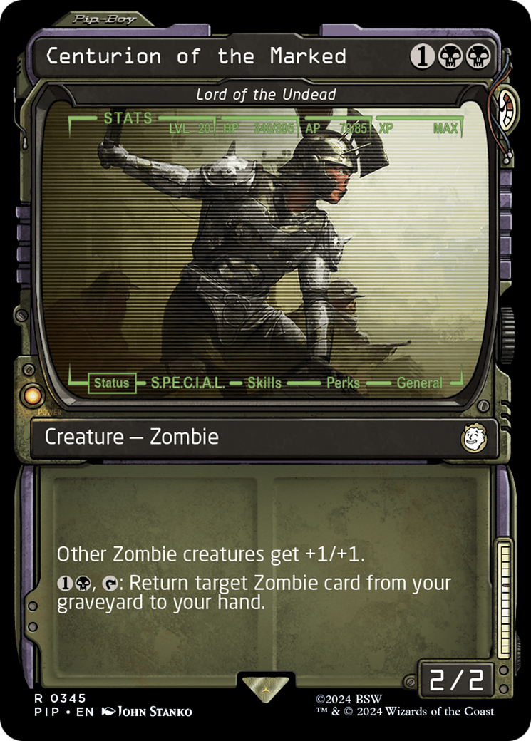 Centurion of the Marked - Lord of the Undead (Showcase) [Fallout] | Boutique FDB TCG