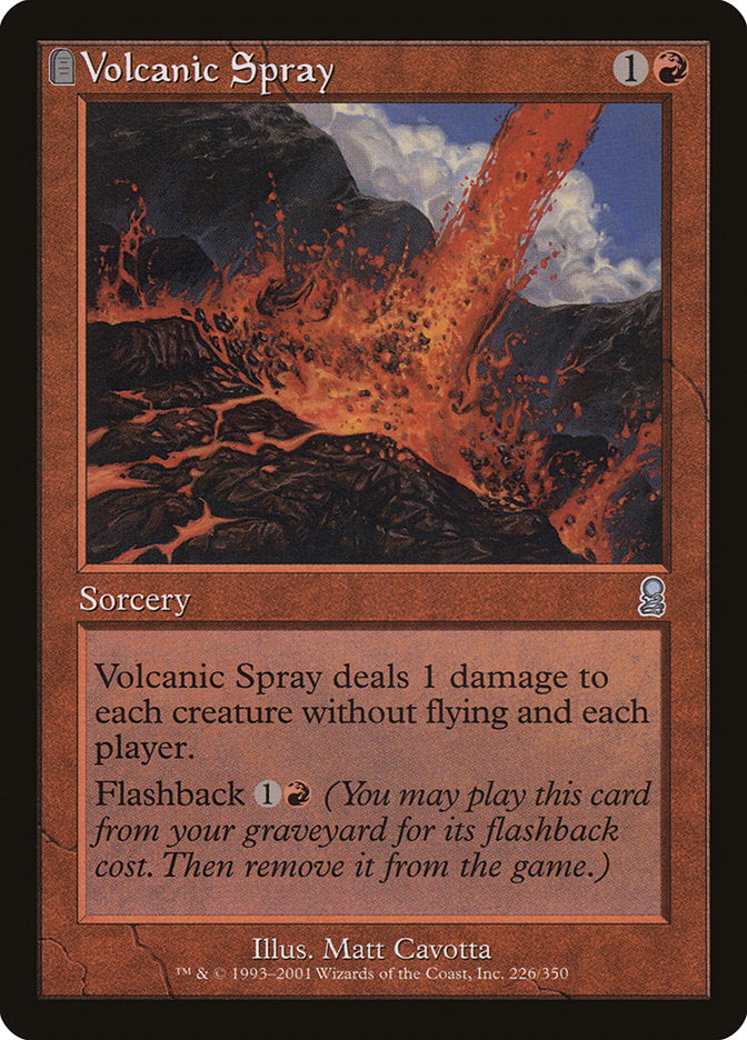 Volcanic Spray [Odyssey] | Boutique FDB TCG