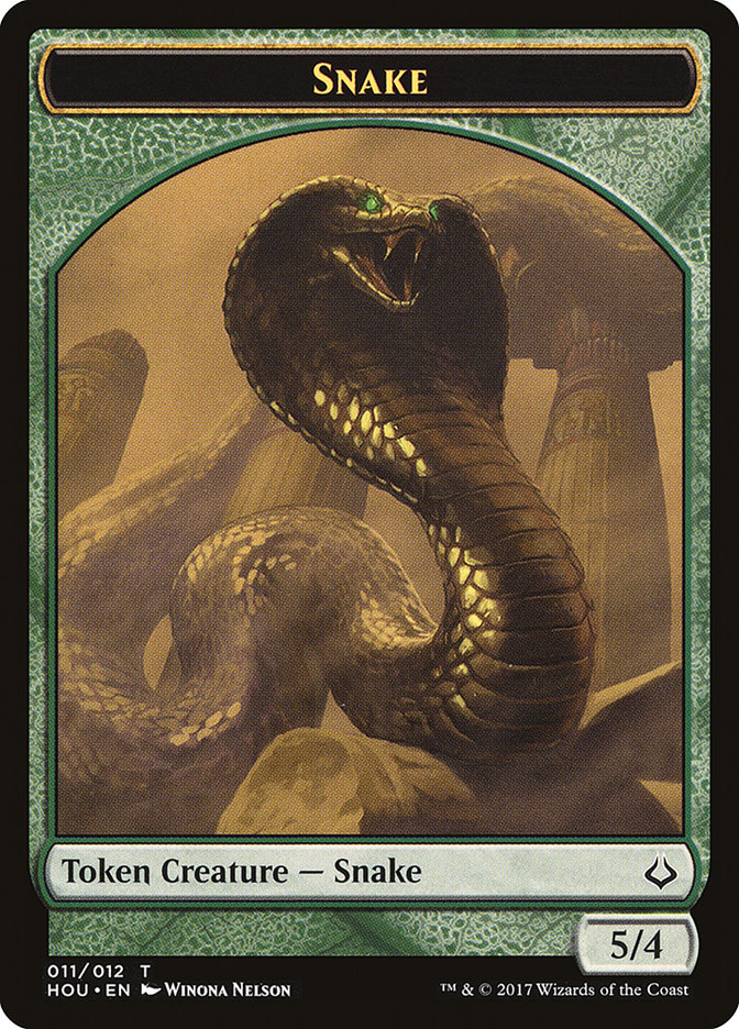 Snake Token [Hour of Devastation Tokens] | Boutique FDB TCG