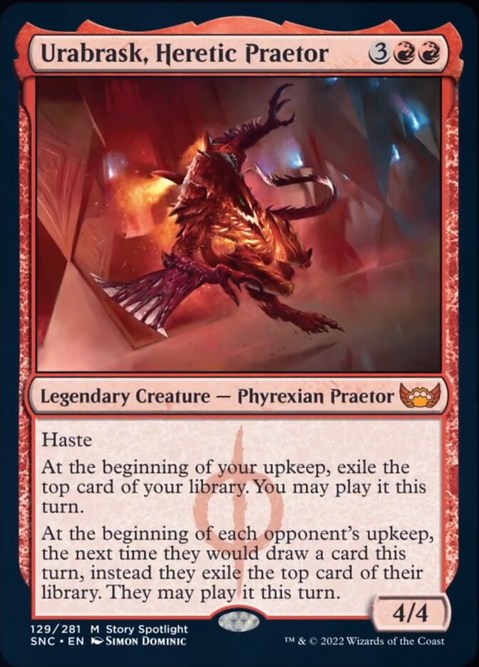 Urabrask, Heretic Praetor [Streets of New Capenna] | Boutique FDB TCG