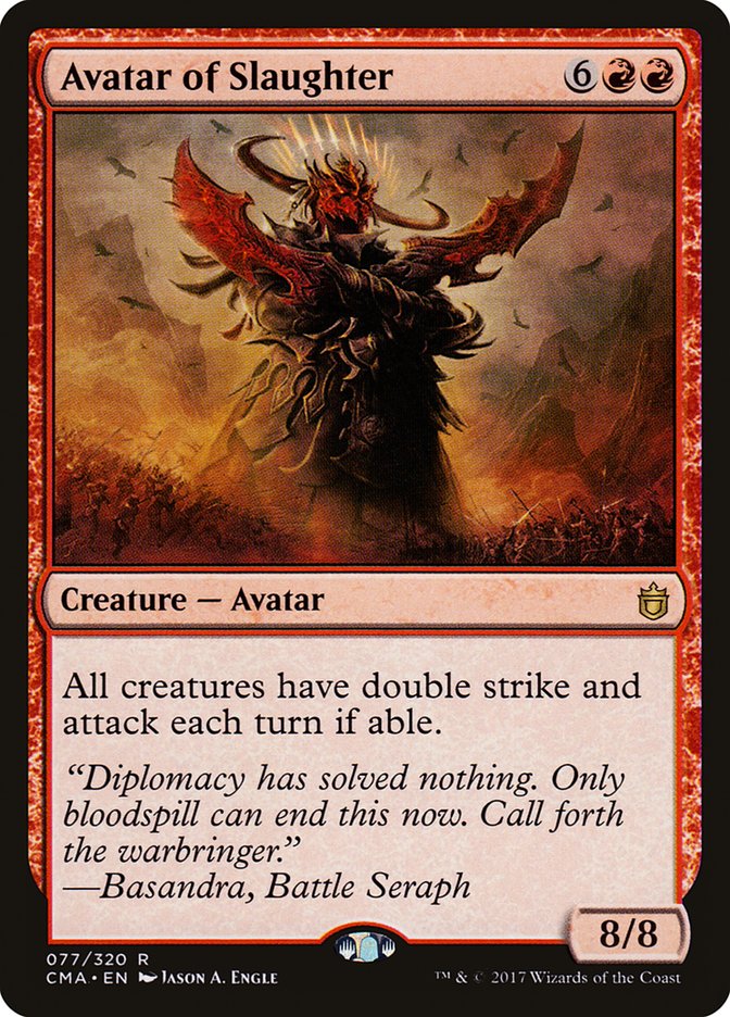 Avatar of Slaughter [Commander Anthology] | Boutique FDB TCG