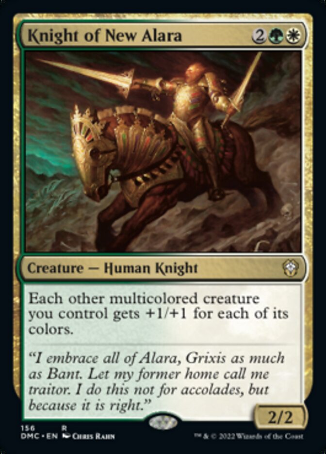 Knight of New Alara [Dominaria United Commander] | Boutique FDB TCG