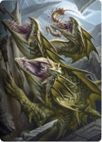 Grakmaw, Skyclave Ravager Art Card [Zendikar Rising Art Series] | Boutique FDB TCG