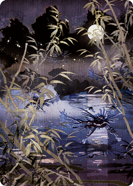 Swamp Art Card [Kamigawa: Neon Dynasty Art Series] | Boutique FDB TCG