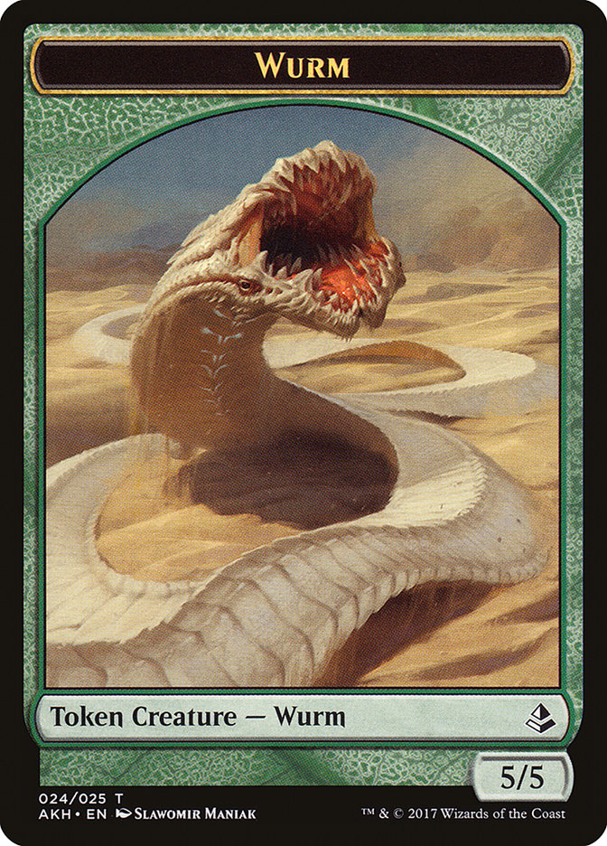 Wurm Token [Amonkhet Tokens] | Boutique FDB TCG