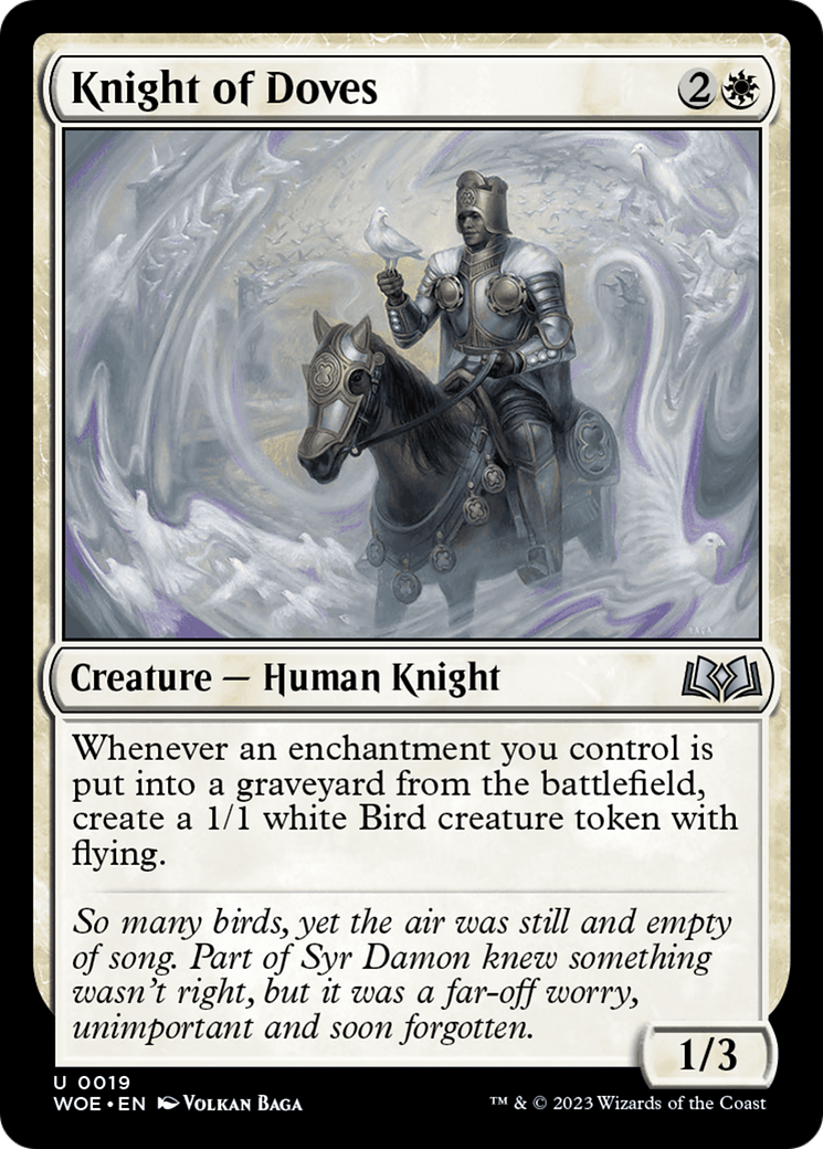 Knight of Doves [Wilds of Eldraine] | Boutique FDB TCG