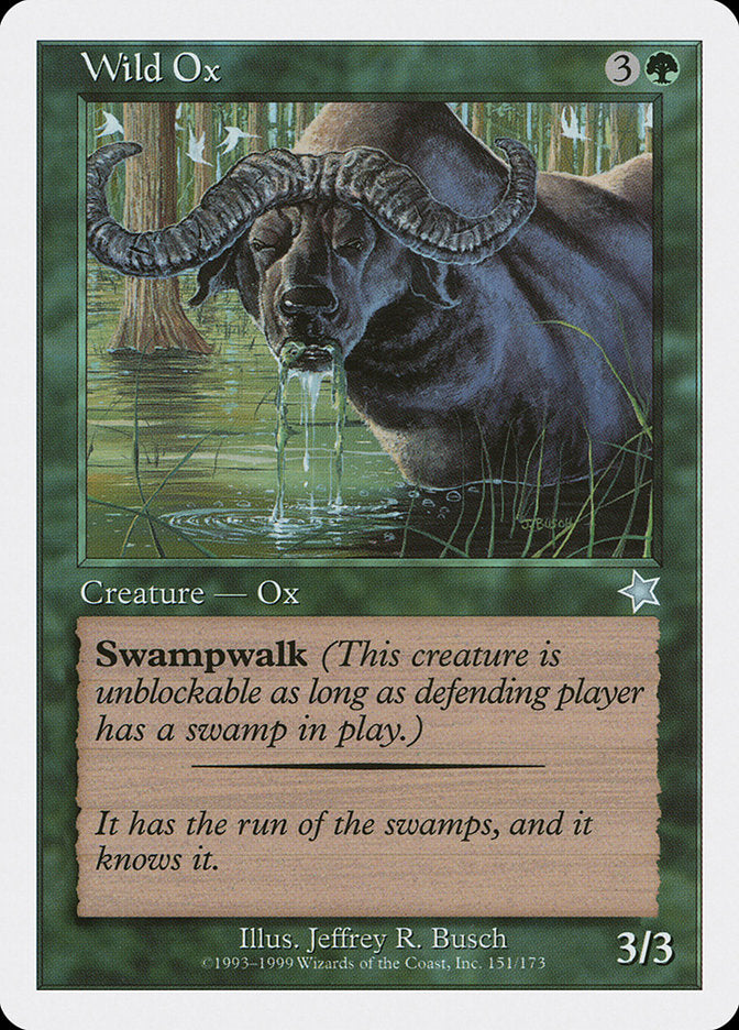 Wild Ox [Starter 1999] | Boutique FDB TCG