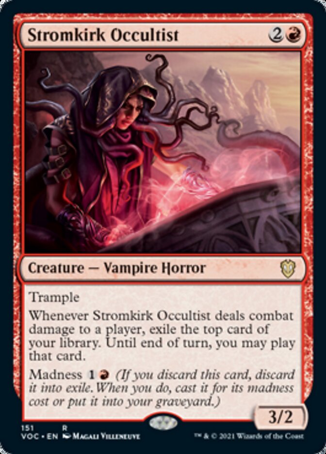 Stromkirk Occultist [Innistrad: Crimson Vow Commander] | Boutique FDB TCG