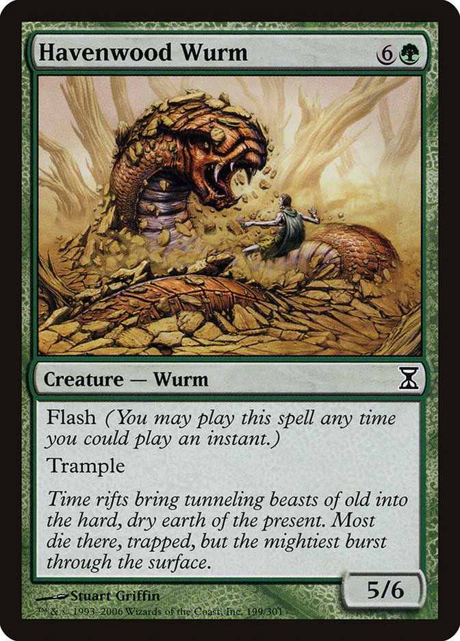 Havenwood Wurm [Time Spiral] | Boutique FDB TCG