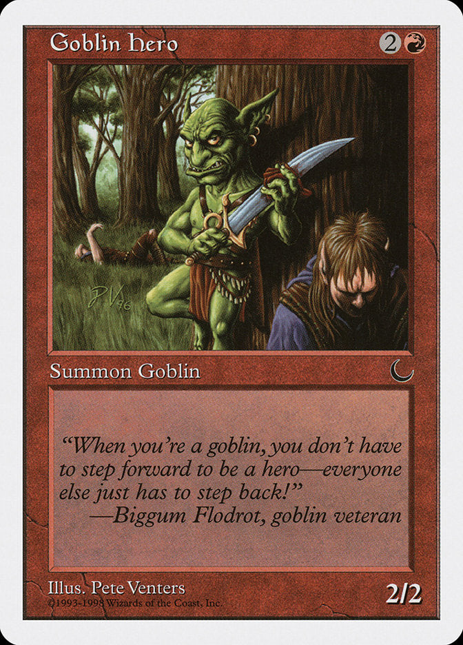 Goblin Hero [Anthologies] | Boutique FDB TCG