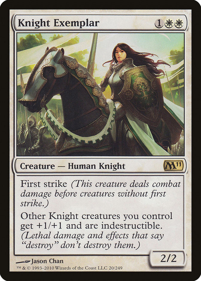 Knight Exemplar [Magic 2011] | Boutique FDB TCG