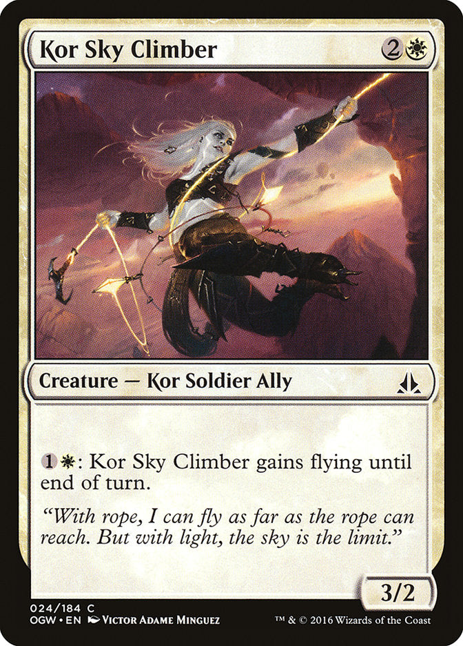 Kor Sky Climber [Oath of the Gatewatch] | Boutique FDB TCG