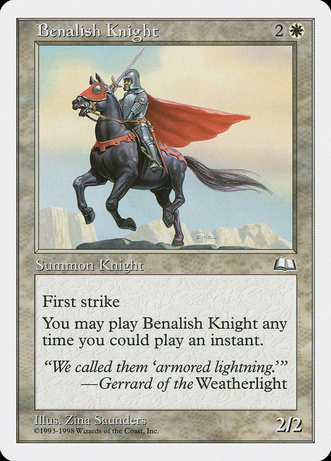 Benalish Knight [Anthologies] | Boutique FDB TCG