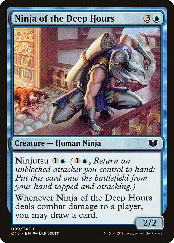Ninja of the Deep Hours [Commander 2015] | Boutique FDB TCG