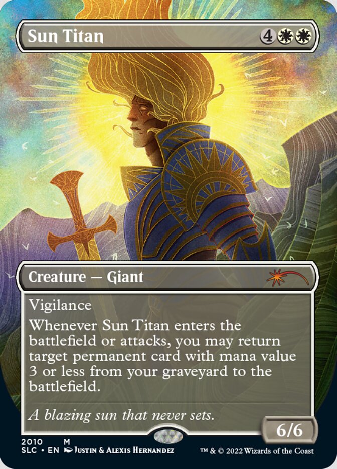 Sun Titan (Borderless) [Secret Lair 30th Anniversary Countdown Kit] | Boutique FDB TCG