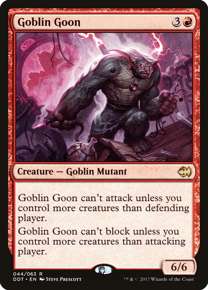 Goblin Goon [Duel Decks: Merfolk vs. Goblins] | Boutique FDB TCG