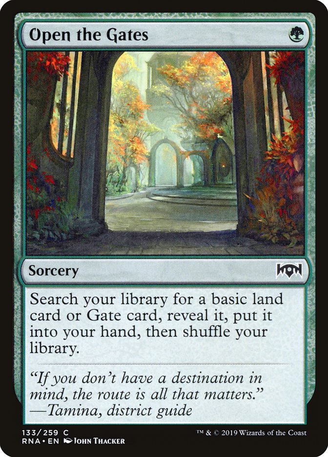 Open the Gates [Ravnica Allegiance] | Boutique FDB TCG